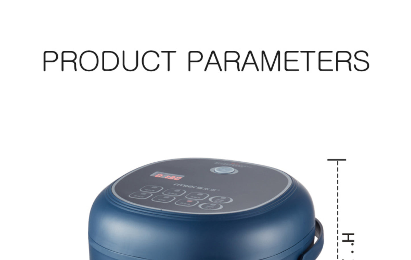 Multi-Voltage Rice Cooker - 2L Car  Home Use for Travel 12V 24V 110V 220V