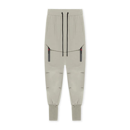 2025 New Men's Cargo Pants Summer Thin Loose Quick-Drying Elastic Leggings Running Training Sweatpants Casual Trend Trousers