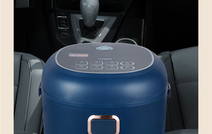 Multi-Voltage Rice Cooker - 2L Car  Home Use for Travel 12V 24V 110V 220V