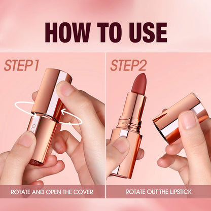 OTWOO Matte Lipstick - Long Lasting Waterproof Velvet Lip Tint - ZOOMNSTORE
