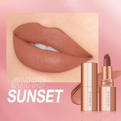 OTWOO Matte Lipstick - Long Lasting Waterproof Velvet Lip Tint - ZOOMNSTORE