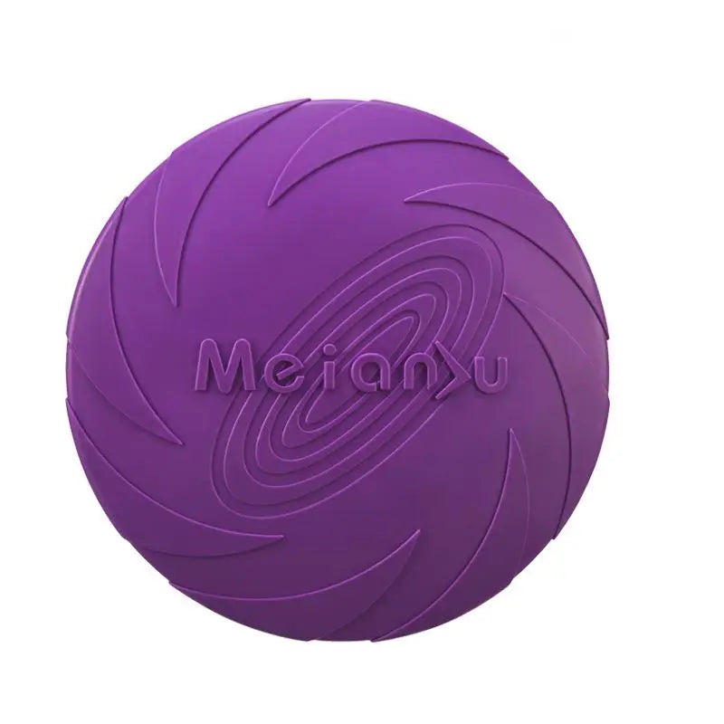 OUZEY Bite Resistant Dog Flying Disc - Interactive Training Toy for Pets - ZOOMNSTORE