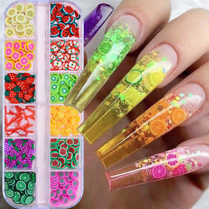 Ocean Gold Nail Art Charms - 3D Shell Seahorse Starfish Pearl Gems Studs - ZOOMNSTORE