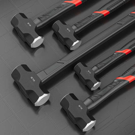 Octagonal Sledgehammer - Heavy-Duty Wall Smashing Hand Tool - ZOOMNSTORE