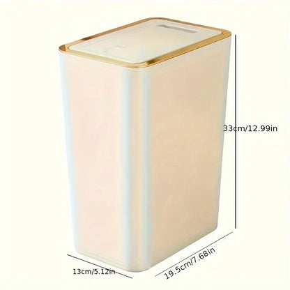 Odor Proof Trash Can - Modern Leakproof Kitchen  Bathroom Bin - ZOOMNSTORE