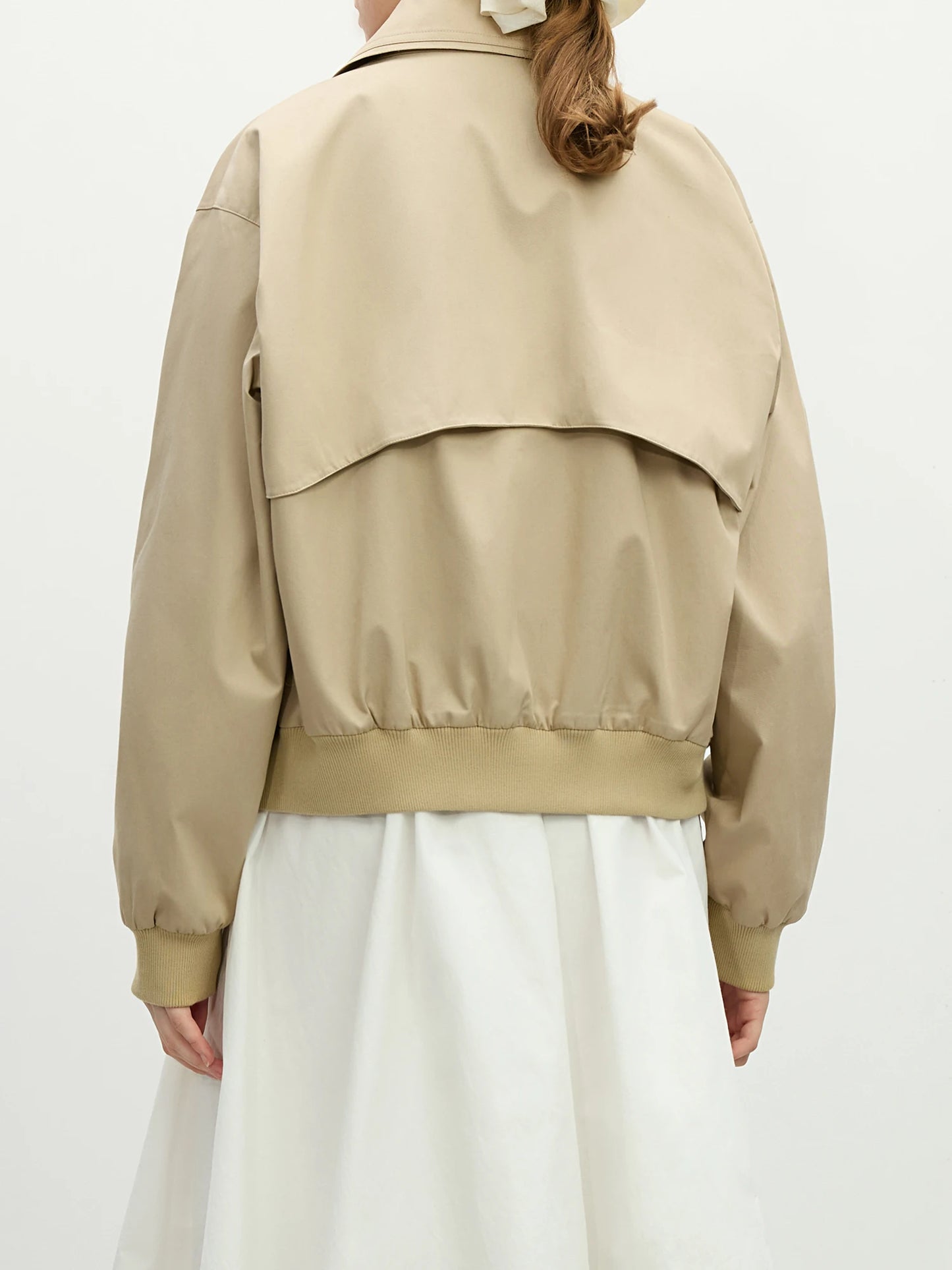 Retro Off-Shoulder Casual Jacket - Spring 2025 Workwear Style - ZOOMNSTORE