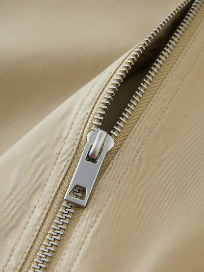 Retro Off-Shoulder Casual Jacket - Spring 2025 Workwear Style - ZOOMNSTORE