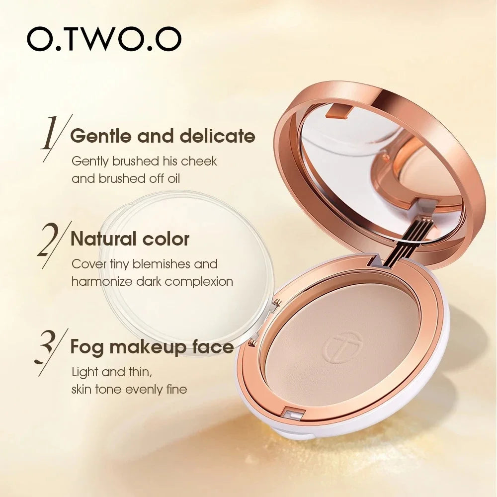 Oil-Control Face Powder - Long Lasting Silk Smooth Makeup Setting Powder - ZOOMNSTORE