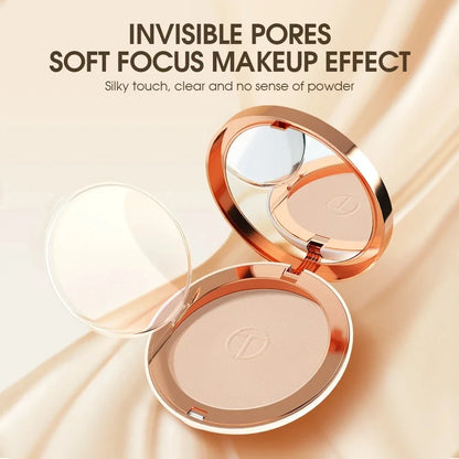 Oil-Control Face Powder - Long Lasting Silk Smooth Makeup Setting Powder - ZOOMNSTORE