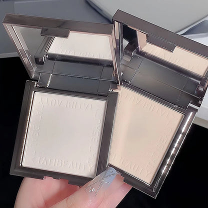 TATIBEAUTY Soft Focus Setting Powder - Small Silver Block Oil Control Loose Powder - ZOOMNSTORE