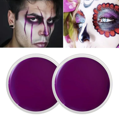 30G Professional Oil Face Paint Body Paint children's Caritas Body Makeup for Halloween Christmas Masquerade Party Cosplay - ZOOMNSTORE