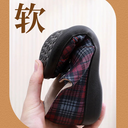 Old Beijing Cloth Shoes – Women's Comfortable Canvas Flats for Spring & Summer - ZOOMNSTORE
