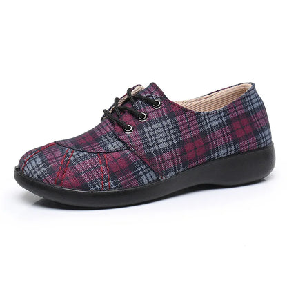 Old Beijing Cloth Shoes – Women's Comfortable Canvas Flats for Spring & Summer - ZOOMNSTORE