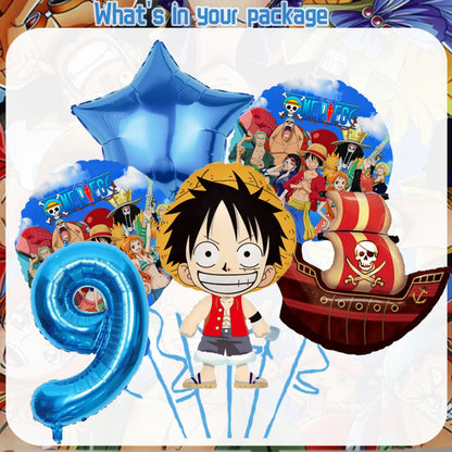 One Piece Birthday Party Supplies - Luffy Zoro Disposable Tableware  Decorations - ZOOMNSTORE