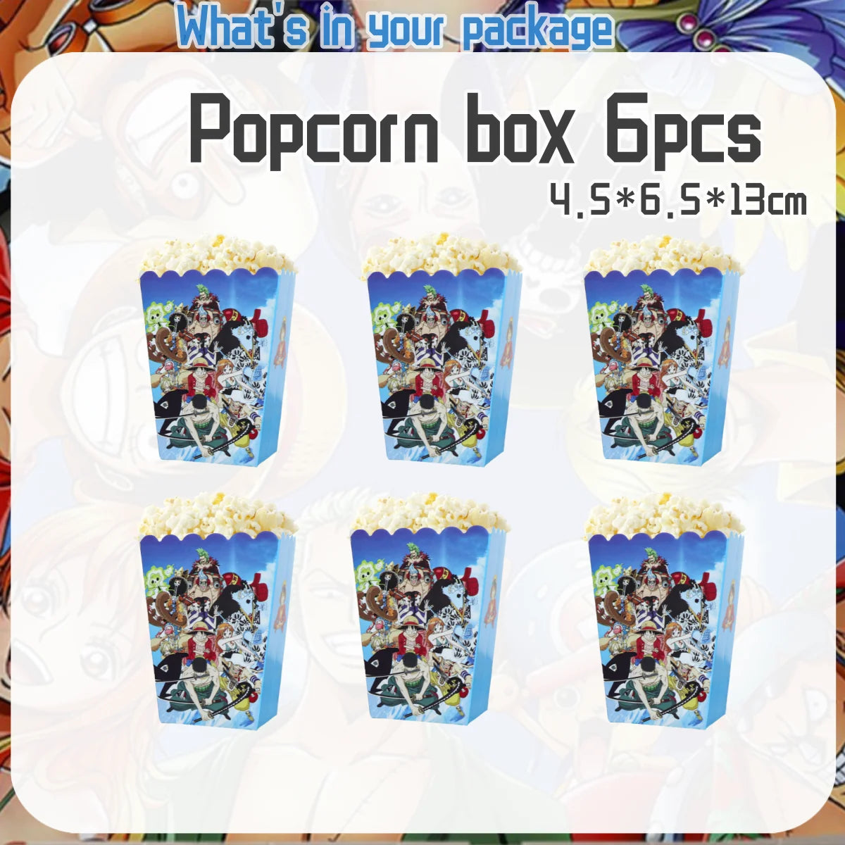 One Piece Birthday Party Supplies - Luffy Zoro Disposable Tableware  Decorations - ZOOMNSTORE