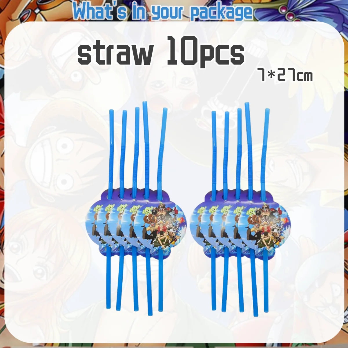 One Piece Birthday Party Supplies - Luffy Zoro Disposable Tableware  Decorations - ZOOMNSTORE