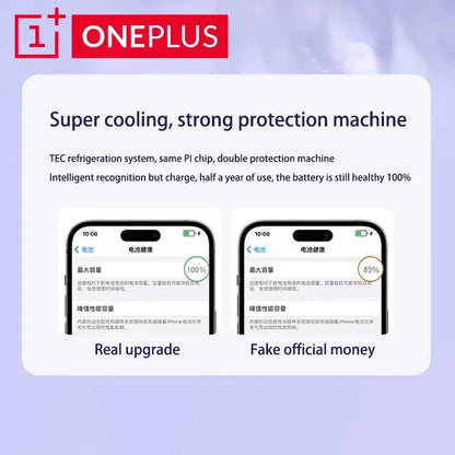 OnePlus 50000mAh Magnetic Power Bank Magnet Wireless Ultra Slim Fast Charge Auxiliary Battery Charging For IPhone Samsung Xiaomi - ZOOMNSTORE