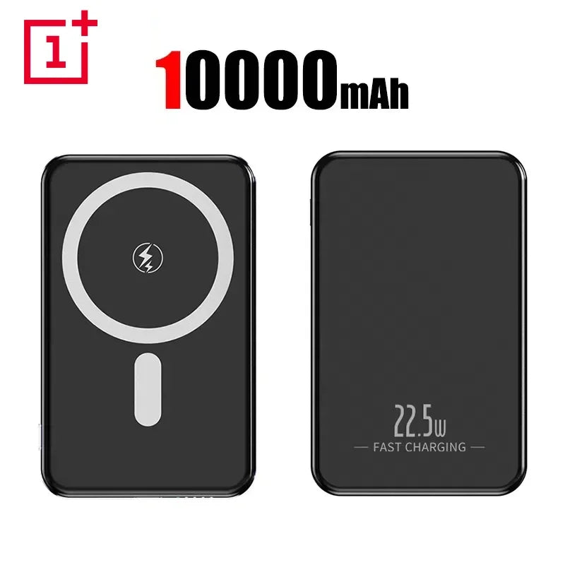 OnePlus 50000mAh Magnetic Power Bank Magnet Wireless Ultra Slim Fast Charge Auxiliary Battery Charging For IPhone Samsung Xiaomi - ZOOMNSTORE