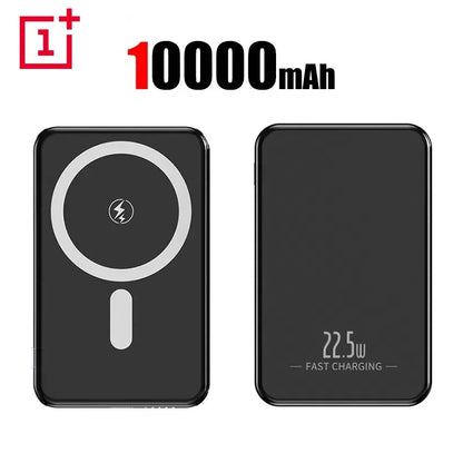 OnePlus 50000mAh Magnetic Power Bank Magnet Wireless Ultra Slim Fast Charge Auxiliary Battery Charging For IPhone Samsung Xiaomi - ZOOMNSTORE