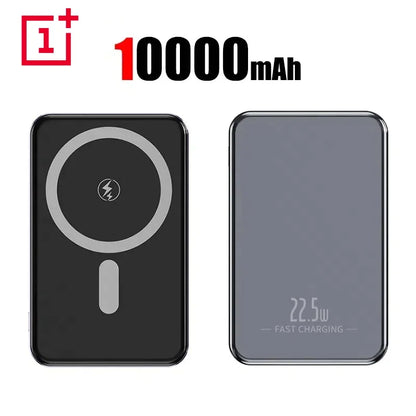 OnePlus 50000mAh Magnetic Power Bank Magnet Wireless Ultra Slim Fast Charge Auxiliary Battery Charging For IPhone Samsung Xiaomi - ZOOMNSTORE