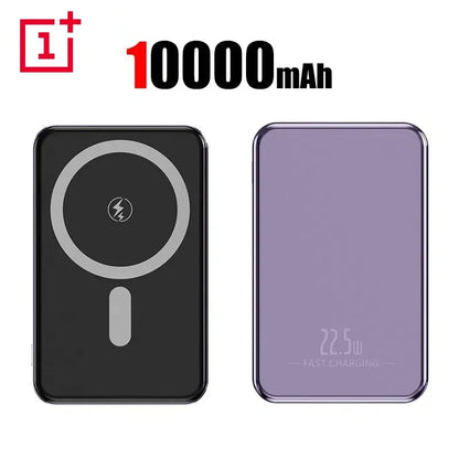 OnePlus 50000mAh Magnetic Power Bank Magnet Wireless Ultra Slim Fast Charge Auxiliary Battery Charging For IPhone Samsung Xiaomi - ZOOMNSTORE