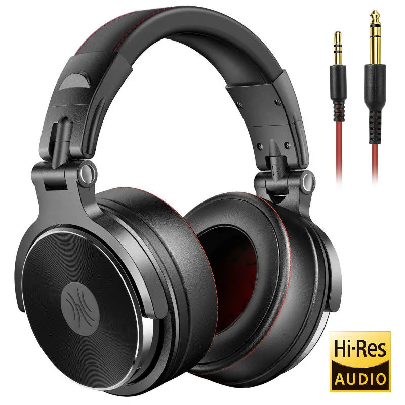 Oneodio DJ Headphones - Wired Studio Headphones With Mic, 50mm Neodymium Drivers - ZOOMNSTORE