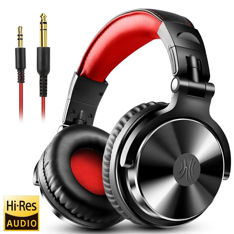 Oneodio DJ Headphones - Wired Studio Headphones With Mic, 50mm Neodymium Drivers - ZOOMNSTORE