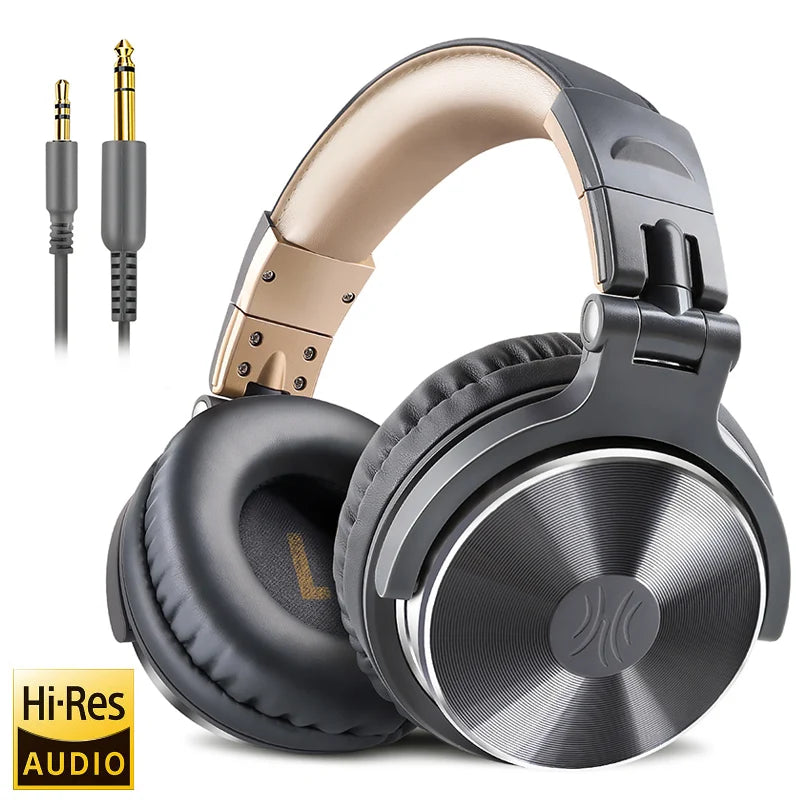 Oneodio DJ Headphones - Wired Studio Headphones With Mic, 50mm Neodymium Drivers - ZOOMNSTORE