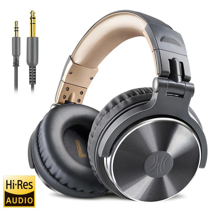 Oneodio DJ Headphones - Wired Studio Headphones With Mic, 50mm Neodymium Drivers - ZOOMNSTORE