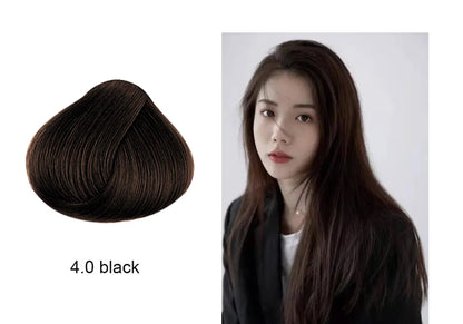 Organic Brown Hair Color Shampoo - Permanent Long-Lasting Dye for Women - ZOOMNSTORE