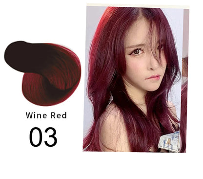 Organic Brown Hair Color Shampoo - Permanent Long-Lasting Dye for Women - ZOOMNSTORE