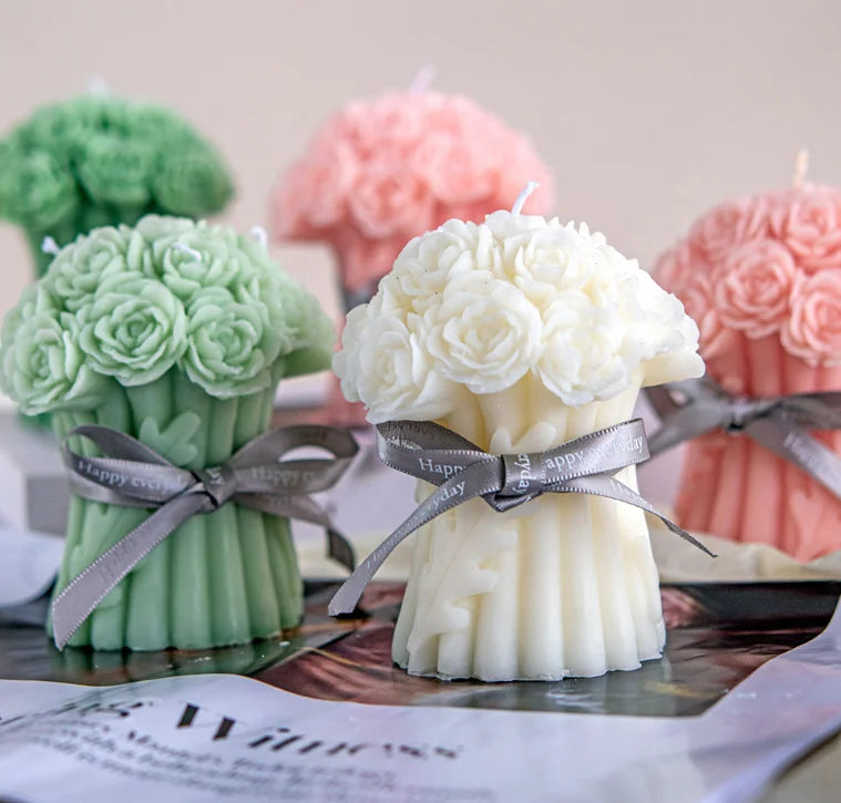 Organic Soy Wax Scented Candle - Wedding  Home Fragrance Gift for Mothers Day Christmas Birthdays - ZOOMNSTORE