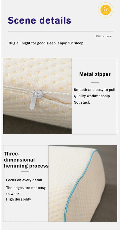 Orthopedic Memory Foam Pillow – Side Sleeper Arm Pain Relief Cushion with Cervical Support - ZOOMNSTORE