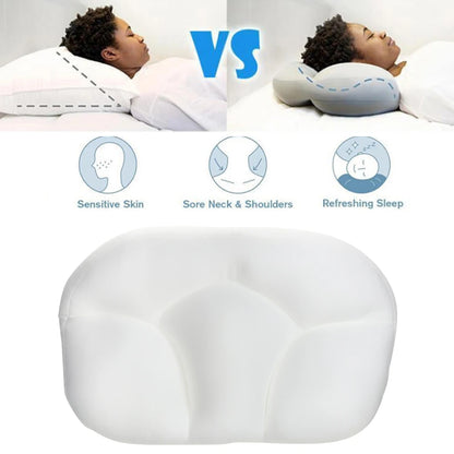 Orthopedic Neck Pillow - Memory Foam Sleep Support Pillow | Soft Micro Airball Cushion - ZOOMNSTORE