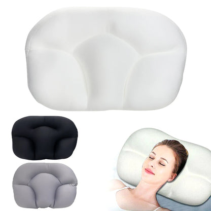 Orthopedic Neck Pillow - Memory Foam Sleep Support Pillow | Soft Micro Airball Cushion - ZOOMNSTORE