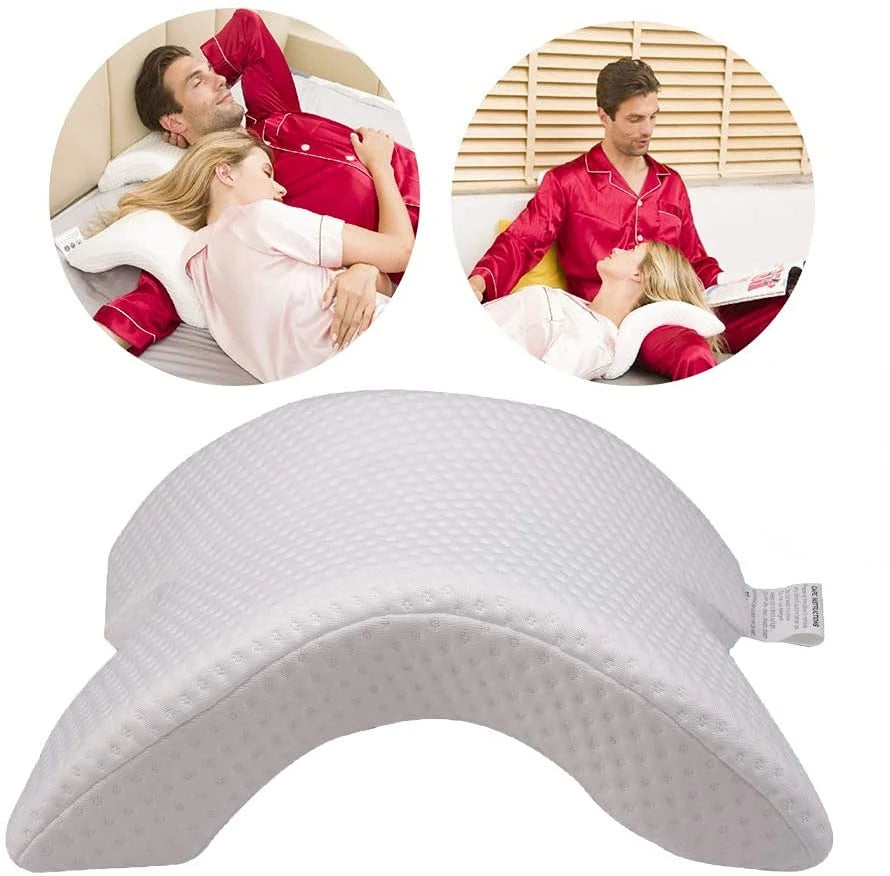 Orthopedic Neck Pillow - U-Shaped Memory Foam Travel Neck Support for Side Sleepers - ZOOMNSTORE