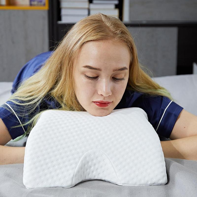 Orthopedic Neck Pillow - U-Shaped Memory Foam Travel Neck Support for Side Sleepers - ZOOMNSTORE