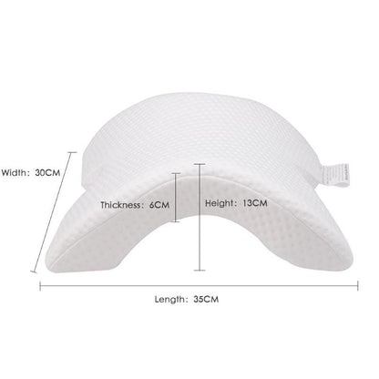 Orthopedic Neck Pillow - U-Shaped Memory Foam Travel Neck Support for Side Sleepers - ZOOMNSTORE
