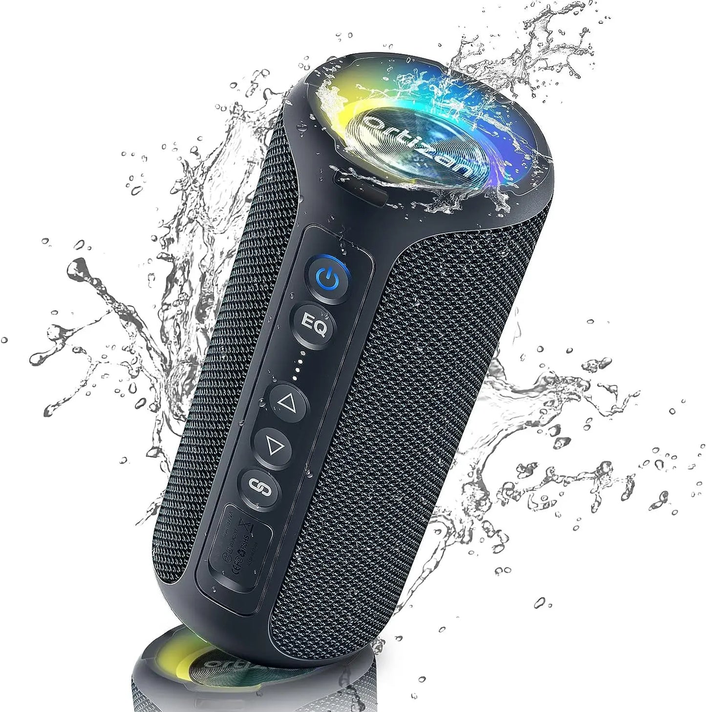 Ortizan X8 Pro Speaker - Portable Bluetooth Wireless Stereo Speaker with 40W Sound, IPX7 Waterproof - ZOOMNSTORE