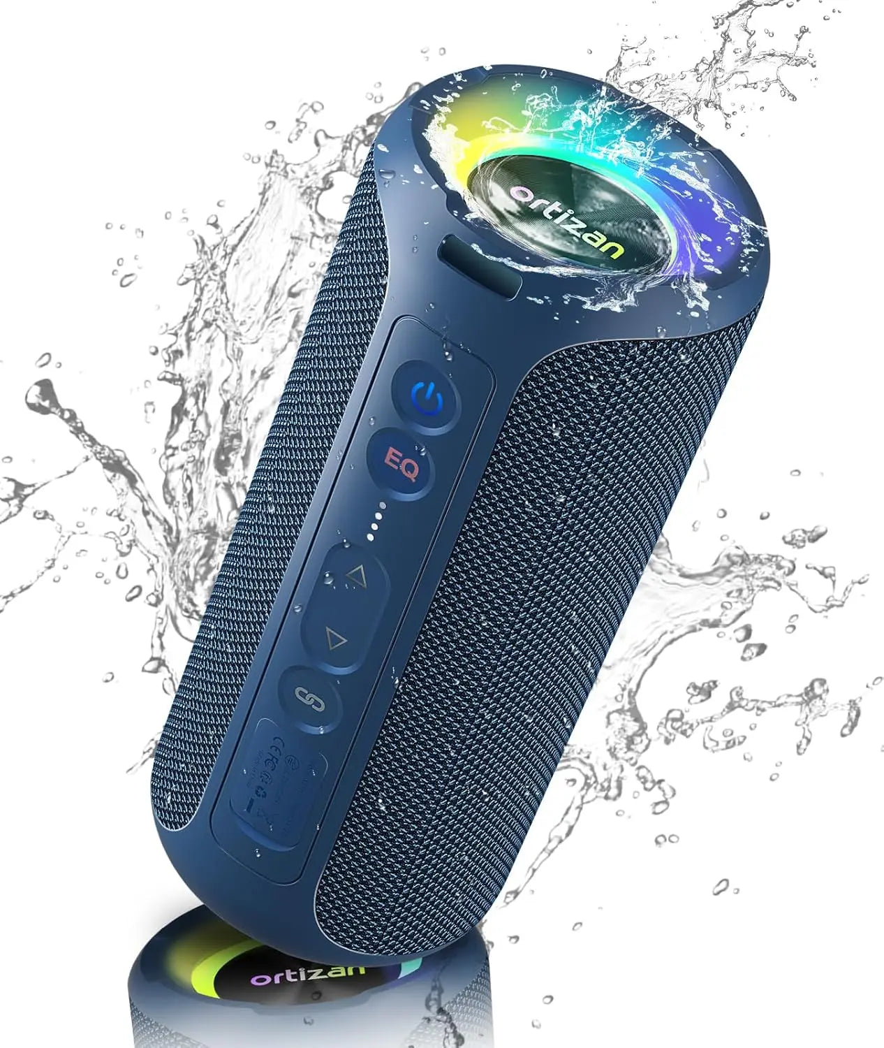 Ortizan X8 Pro Speaker - Portable Bluetooth Wireless Stereo Speaker with 40W Sound, IPX7 Waterproof - ZOOMNSTORE