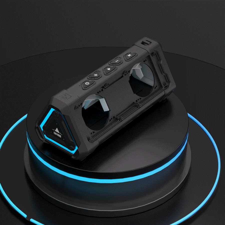 Outdoor Bluetooth Speaker - MLOVE P3 Portable Waterproof 40W Output Power with RGB Light - ZOOMNSTORE