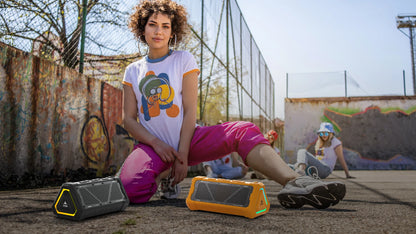 Outdoor Bluetooth Speaker - MLOVE P3 Portable Waterproof 40W Output Power with RGB Light - ZOOMNSTORE