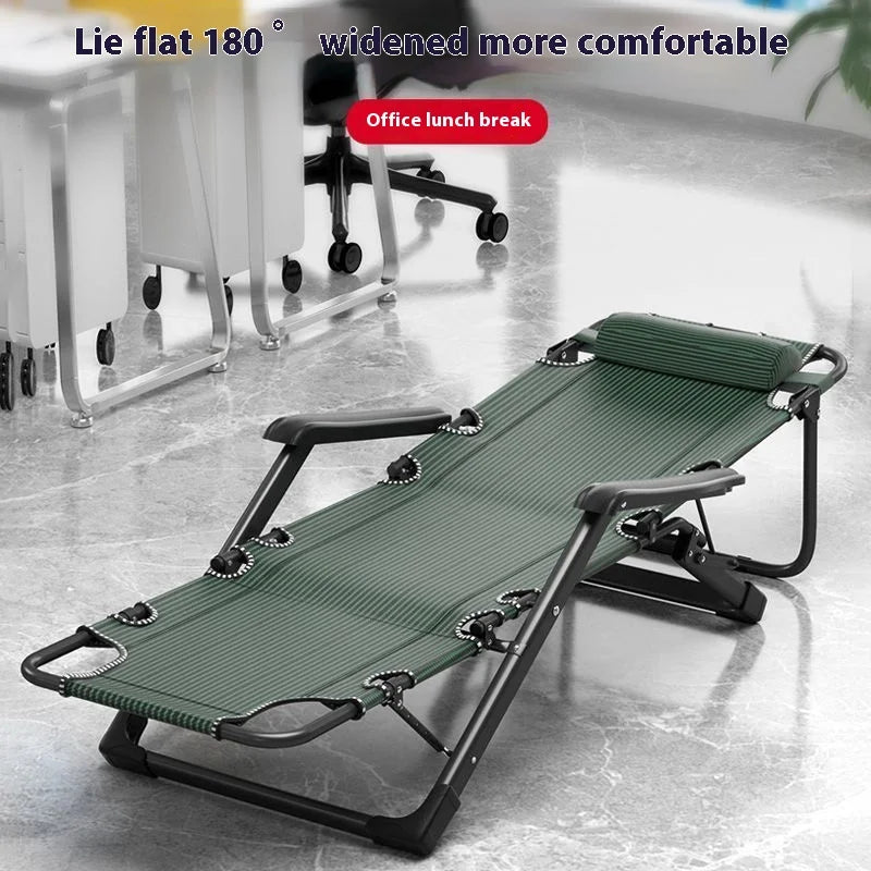 GIANXI Outdoor Recliner - Padded Folding Lounge Chair with Phone Stand - ZOOMNSTORE