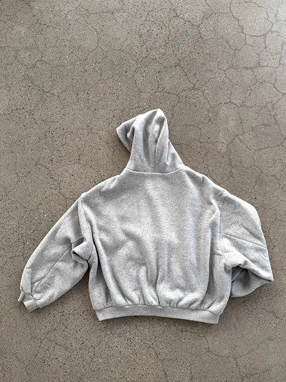 Mauroicardi Spring Oversized Reversible Hoodies Men Luxury Designer Clothing Hoodie with Plaid Lining Sweatshirt Streetwear 2025 - ZOOMNSTORE