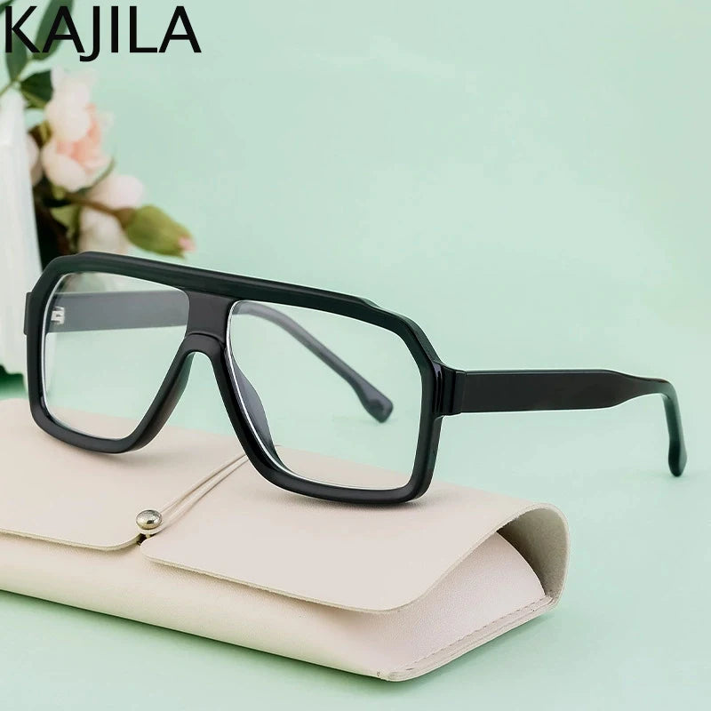 Oversized Square Punk Sunglasses - Luxury UV400 Eyewear for Men  Women - ZOOMNSTORE
