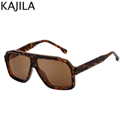 Oversized Square Punk Sunglasses - Luxury UV400 Eyewear for Men  Women - ZOOMNSTORE