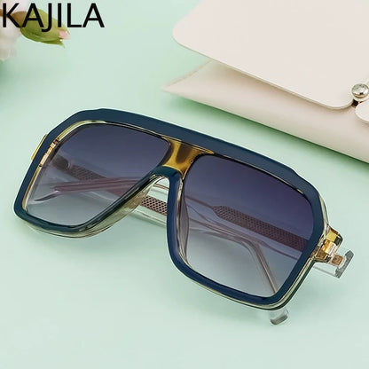 Oversized Square Punk Sunglasses - Luxury UV400 Eyewear for Men  Women - ZOOMNSTORE