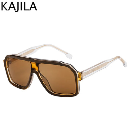 Oversized Square Punk Sunglasses - Luxury UV400 Eyewear for Men  Women - ZOOMNSTORE