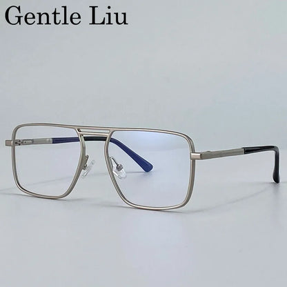 Oversized Square Punk Sunglasses - Retro Steampunk UV400 Eyewear for Men - ZOOMNSTORE