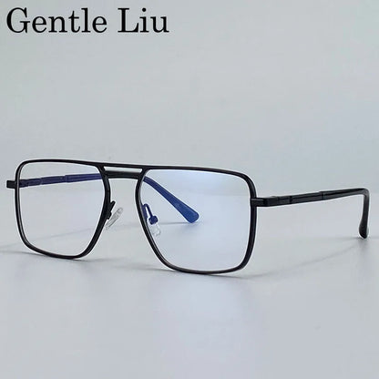 Oversized Square Punk Sunglasses - Retro Steampunk UV400 Eyewear for Men - ZOOMNSTORE